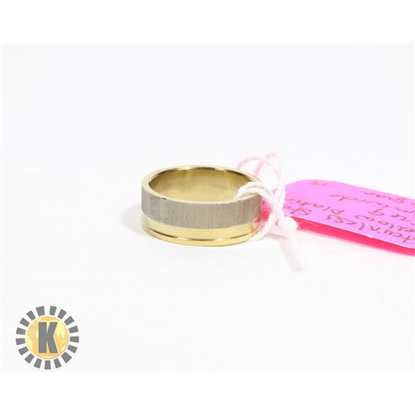 STAINLESS STEEL RING- NEW (79)