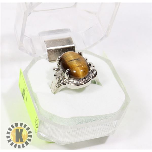 TIGER EYE RING