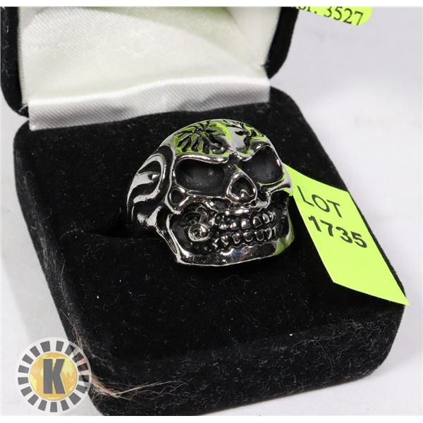 MENS SKULL RING