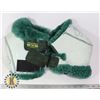 Image 1 : GREEN MEDICAL GRADE SHEEPSKIN FOOT WRAPS PAIR