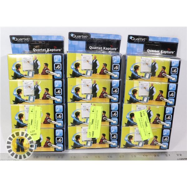 LARGE BUNDLE OF QUARTET DRY ERASE INK