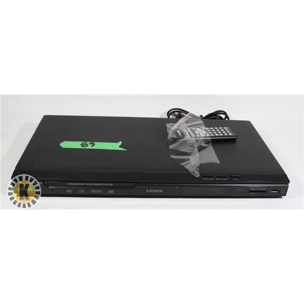 MEMOREX DVD/CD PLAYER C/W REMOTE