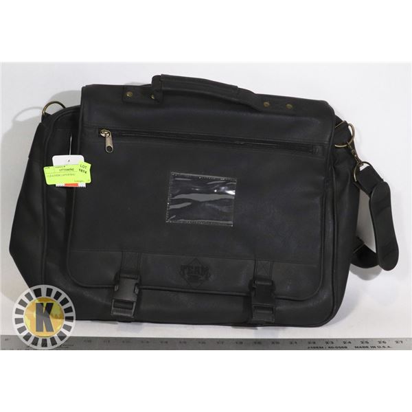 1 LEATHER LAPTOP BAG