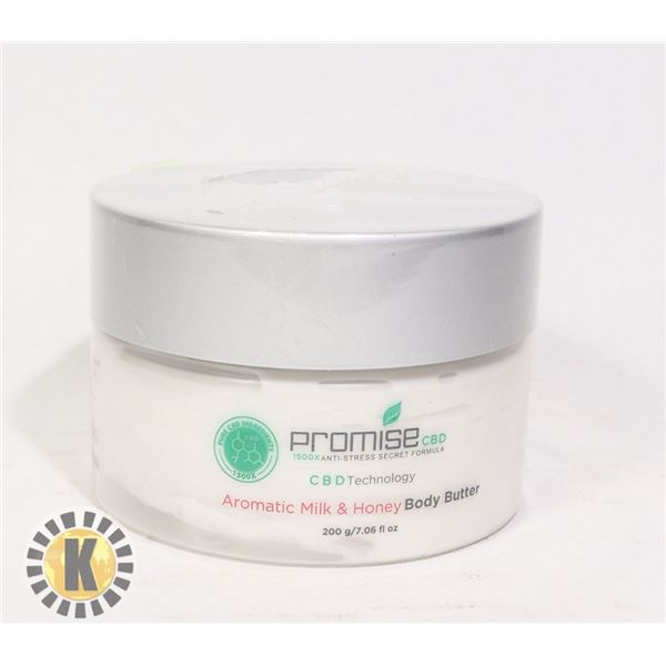 TUB OF PROMISE CDB TECHNOLOGY MILK AND HONEY BODY