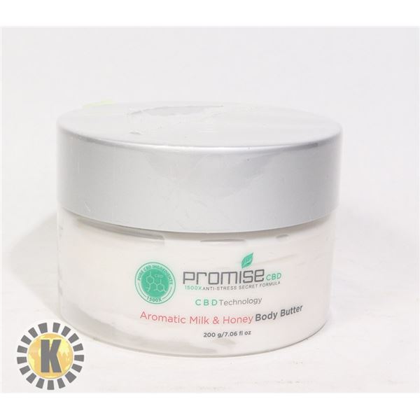 TUB OF PROMISE CDB TECHNOLOGY MILK AND HONEY BODY