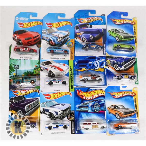 HOTWHEELS ASSORTED BAG OF 12