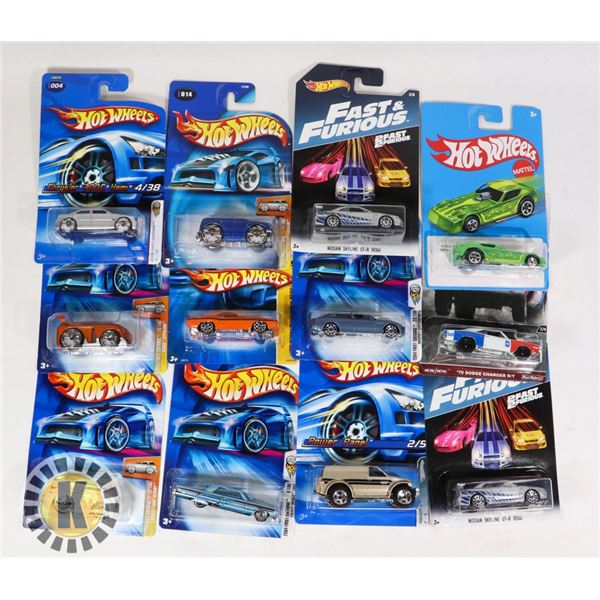 HOTWHEELS ASSORTED BAG OF 12
