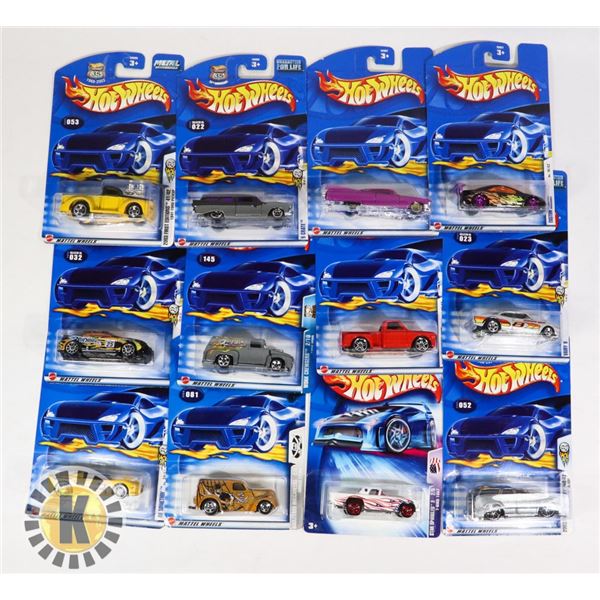 HOTWHEELS ASSORTED BAG OF 12