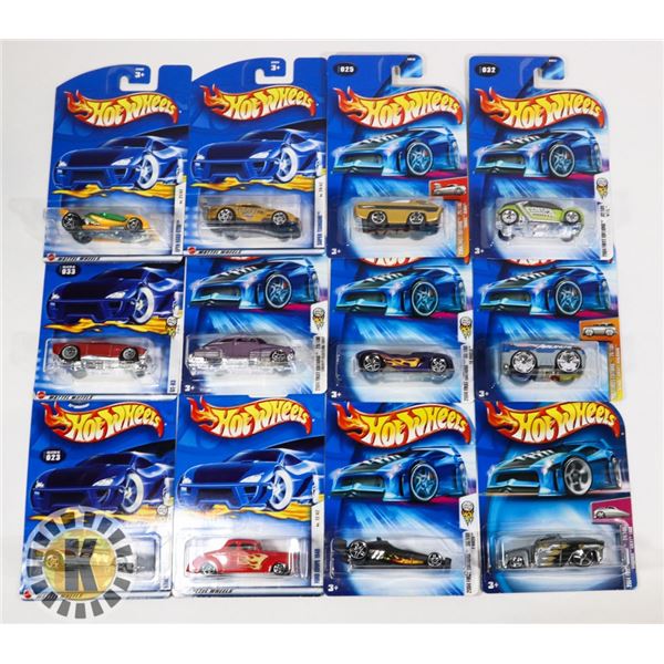 HOTWHEELS ASSORTED BAG OF 12