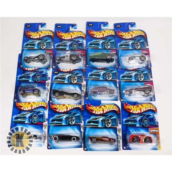 HOTWHEELS ASSORTED BAG OF 12