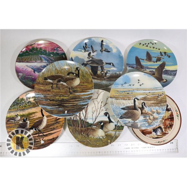 8 HAMILTON COLLECTION PLATES