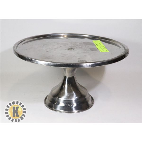 PIZZA TRAY STAINLESS STEEL 12" INCH