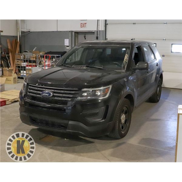 2017 FORD EXPLORER POLICE INTERCEPTOR