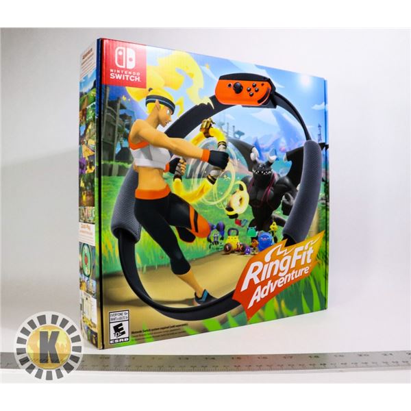 NEW NINTENDO SWITCH RING FIT ADVENTURE