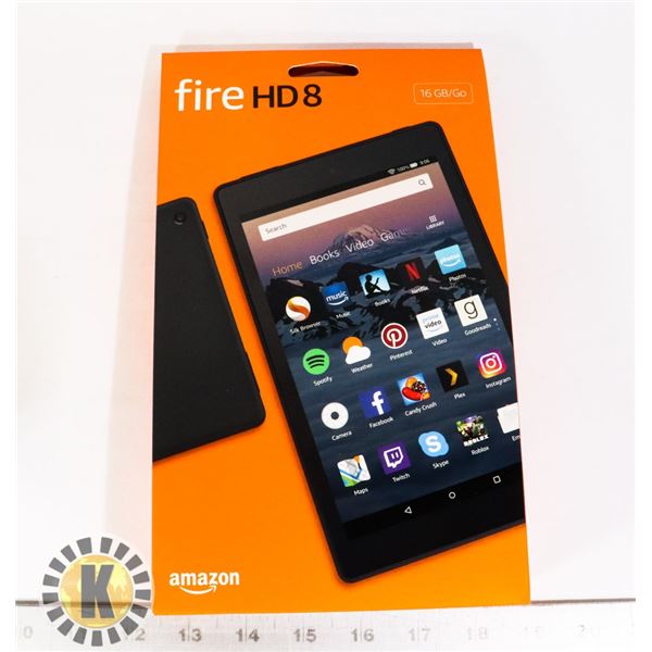 NEW FIRE HD 8 16GB TABLET