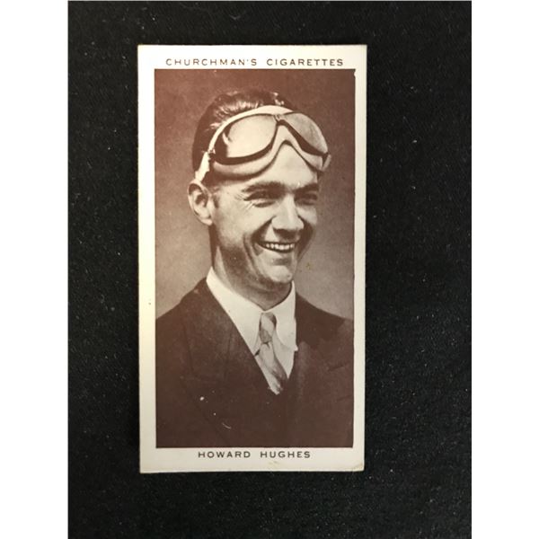 1939 CHURCHMAN'S KINGS OF SPEED #6 HOWARD HUGHES