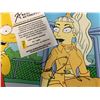 Image 2 : LADY GAGA SIGNED "THE SIMPSONS" PHOTO (REAL AUTHENTIC COA)