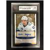 Image 1 : 2020-21 UPPER DECK TIM HORTONS QUINN HUGHES NHL SIGNATURES (KSA 10)