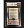 Image 2 : 2020-21 UPPER DECK TIM HORTONS QUINN HUGHES NHL SIGNATURES (KSA 10)