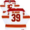 Image 1 : DOUG GILMOUR SIGNED CALGARY FLAMES VINTAGE CCM JERSEY w/89 CUP INSCRIPTION (FROZEN POND COA)