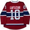 Image 1 : GUY LAFLEUR SIGNED MONTREAL CANADIENS REPLICA JERSEY (FROZEN POND COA)