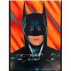 Image 1 : VAL KILMER SIGNED 8X10 BATMAN PHOTO (REAL AUTHENTIC COA)
