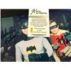 Image 2 : ADAM WEST & BURT WARD SIGNED 8X10 BATMAN & ROBIN PHOTO (REAL AUTHENTIC COA)