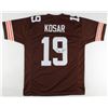Image 1 : BERNIE KOSAR SIGNED BROWNS PRO STYLE JERSEY (Beckett COA)
