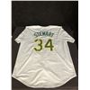 Image 1 : DAVE STEWART SIGNED ATHLETICS PRO STYLE JERSEY (BECKETT COA)