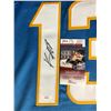 Image 2 : KEENAN ALLEN SIGNED CHARGERS BLUE PRO STYLE JERSEY (JSA COA)