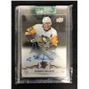 Image 1 : 2018-19 UPPER DECK CLEAR CUT #CC-EM EVGENI MALKIN AUTO