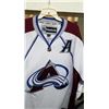 Image 2 : NATHAN MacKINNON SIGNED COLORADO AVALANCHE REPLICA JERSEY (COA)