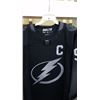 Image 2 : STEVEN STAMKOS SIGNED TAMPA BAY LIGHTNING ADIDAS BLACK ALTERNATE AUTHENTIC JERSEY (FANATICS COA)