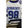 Image 1 : MIKHAIL SERGACHEV SIGNED TAMPA BAY LIGHTNING FANATICS JERSEY (FANATICS COA)