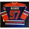 Image 1 : CONNOR MCDAVID SIGNED EDMONTON OILERS REEBOK JERSEY (AJ SPORTS COA)