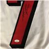 Image 2 : MICHAEL VICK FALCONS WHITE PRO STYLE JERSEY (JSA COA)