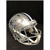 Image 1 : MICHAEL IRVIN SIGNED DALLAS COWBOYS SILVER FULL SIZE SPEED REP HELMET (BECKETT COA)