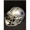 Image 4 : MICHAEL IRVIN SIGNED DALLAS COWBOYS SILVER FULL SIZE SPEED REP HELMET (BECKETT COA)