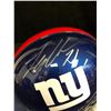 Image 2 : LANDON COLLINS SIGNED NEW YORK GIANTS FULL-SIZE SPEED REP HELMET (FANATICS COA)