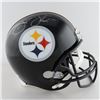 Image 1 : Kordell Stewart Signed Steelers Full-Size Helmet Inscribed "Slash" (JSA COA)