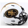Image 1 : Brandon Aiyuk Signed 49ers Full-Size Lunar Eclipse Alternate Speed Helmet (Beckett COA)