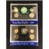 Image 2 : 1968 & 1969 UNITED STATES PROOF SETS