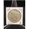 Image 1 : 1934 USA PEACE SILVER DOLLAR (MINTED DENVER)