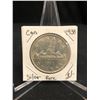 Image 1 : 1938 CANADA SILVER DOLLAR (RARE)