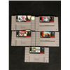 Image 1 : SUPER NINTENDO VIDEO GAME LOT