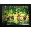 Image 1 : JUMANJI MULTI-SIGNED PHOTO w/  K. HART, DWAYNE "THE ROCK" JOHNSON, JACK BLACK  (REAL AUTHENTIC COA)