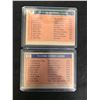 Image 2 : VINTAGE NBA BASKETBALL LEADERS CARD LOT