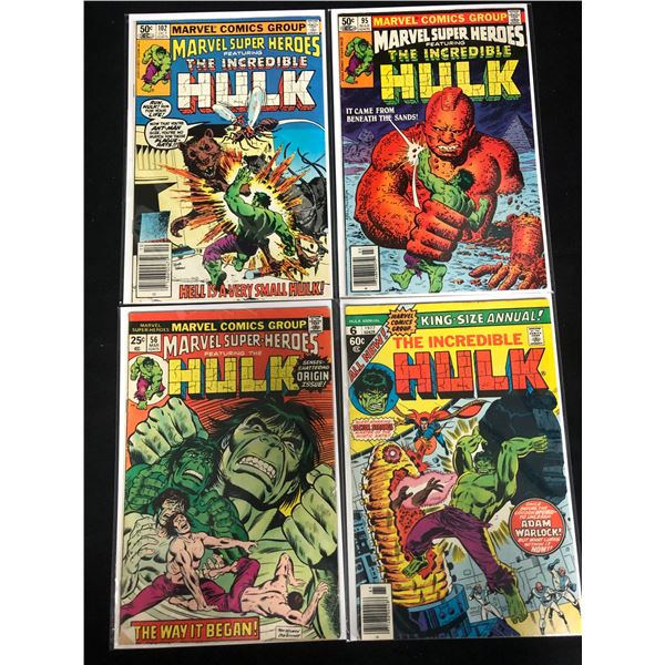 THE INCREDIBLE HULK COMIC BOOK LOT (MARVEL COMICS)