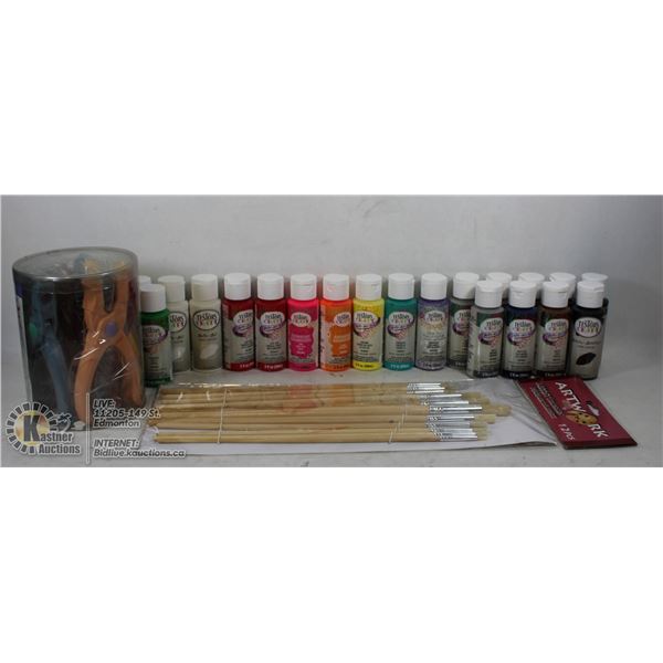 NEW ITEMS 20 TESTORS CRAFT PAINT