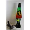 Image 1 : BOB MARLEY LAVA LAMP WITH ON/OFF SWITCH ON